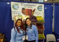 Wilda Ortega (left) and Diana Alba (right) of Coosemans New York.